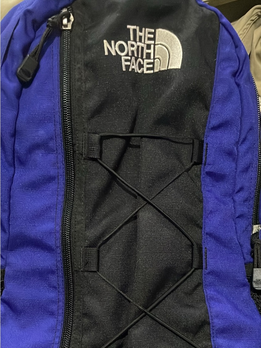 The North Face Mohawk Purple and Black Daypack